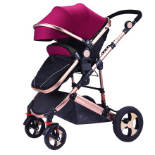 3 IN1 Cadre en alliage Baby Baby With en1888 / Hot Selling High View Baby Pram